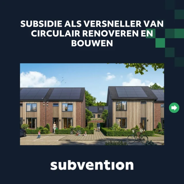 𝗦𝘂𝗯𝘀𝗶𝗱𝗶𝗲 𝘃𝗼𝗼𝗿 𝗰𝗶𝗿𝗰𝘂𝗹𝗮𝗶𝗿𝗲 𝗿𝗲𝗻𝗼𝘃𝗮𝘁𝗶𝗲?

39 woningen toekomstbestendig maken én gebruikmaken van subsidie. Dat is precies wat woningcorporatie Wonion realiseert in de Achterhoek.

🟩 32 woningen gerenoveerd tot gasloze Nul-Op-de-Meter-woningen (NOM)
🟩 7 circulaire beneden-bovenwoningen met een CLT-constructie

Subvention bracht de subsidiepotentie vroegtijdig in kaart en begeleidde het traject van A tot Z. 𝗟𝗲𝗲𝘀 𝗵𝗶𝗲𝗿 𝗺𝗲𝗲𝗿 𝗼𝘃𝗲𝗿 𝗱𝗶𝘁 𝗽𝗿𝗼𝗷𝗲𝗰𝘁: https://subvention.nl/projecten/subsidie-als-versneller-van-circulair-renoveren-en-bouwen-wonion/.

𝗕𝗲𝗻𝗶𝗲𝘂𝘄𝗱 𝘄𝗲𝗹𝗸𝗲 𝘀𝘂𝗯𝘀𝗶𝗱𝗶𝗲 𝗷𝗼𝘂𝘄 𝗱𝘂𝘂𝗿𝘇𝗮𝗺𝗲 𝗽𝗿𝗼𝗷𝗲𝗰𝘁 𝗸𝗮𝗻 𝘃𝗲𝗿𝘀𝘁𝗲𝗿𝗸𝗲𝗻? Neem contact met ons op via 053 - 434 85 12.