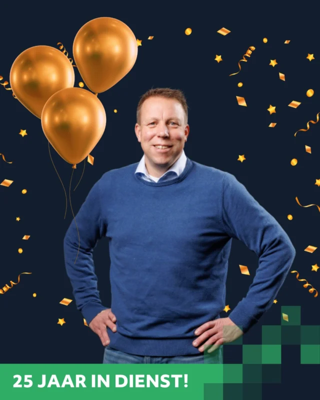 𝗗𝘂𝗯𝗯𝗲𝗹 𝗷𝘂𝗯𝗶𝗹𝗲𝘂𝗺 𝗯𝗶𝗷 𝗦𝘂𝗯𝘃𝗲𝗻𝘁𝗶𝗼𝗻! 🎉

Vandaag vieren we een bijzonder moment: 𝗧𝗵𝗶𝗷𝘀 𝗲𝗻 𝗗𝗶𝗲𝗱𝗲𝗿𝗶𝗸 𝘇𝗶𝗷𝗻 𝗮𝗹𝗹𝗲𝗯𝗲𝗶 𝟮𝟱 𝗷𝗮𝗮𝗿 𝘄𝗲𝗿𝗸𝘇𝗮𝗮𝗺 𝗯𝗶𝗷 𝗦𝘂𝗯𝘃𝗲𝗻𝘁𝗶𝗼𝗻! 

Al een kwart eeuw maken zij het verschil binnen Subvention. Dankzij hun enthousiasme, expertise en jarenlange ervaring zijn zij uitgegroeid tot onmisbare krachten binnen onze organisatie. 

Wij zijn dankbaar voor jullie inzet, loyaliteit en betrokkenheid en kijken uit naar nog veel meer mooie jaren samen! 💚